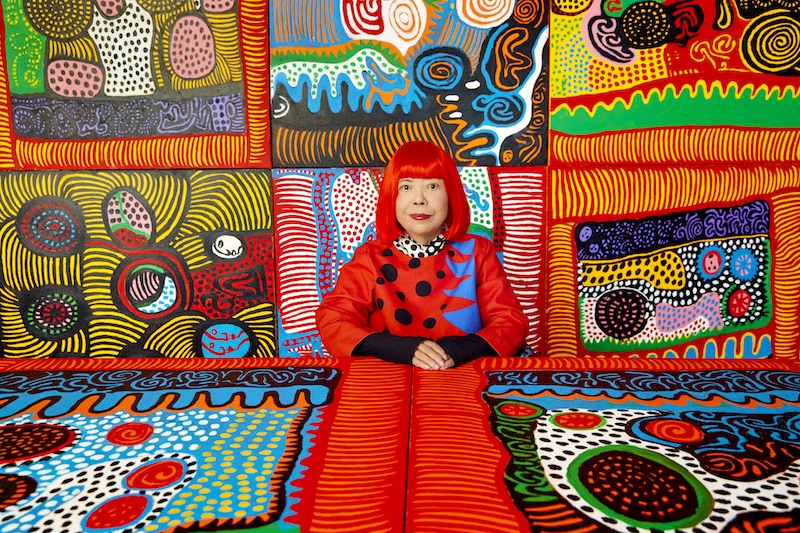 Have you seen the giant Yayoi Kusama installation outside of
